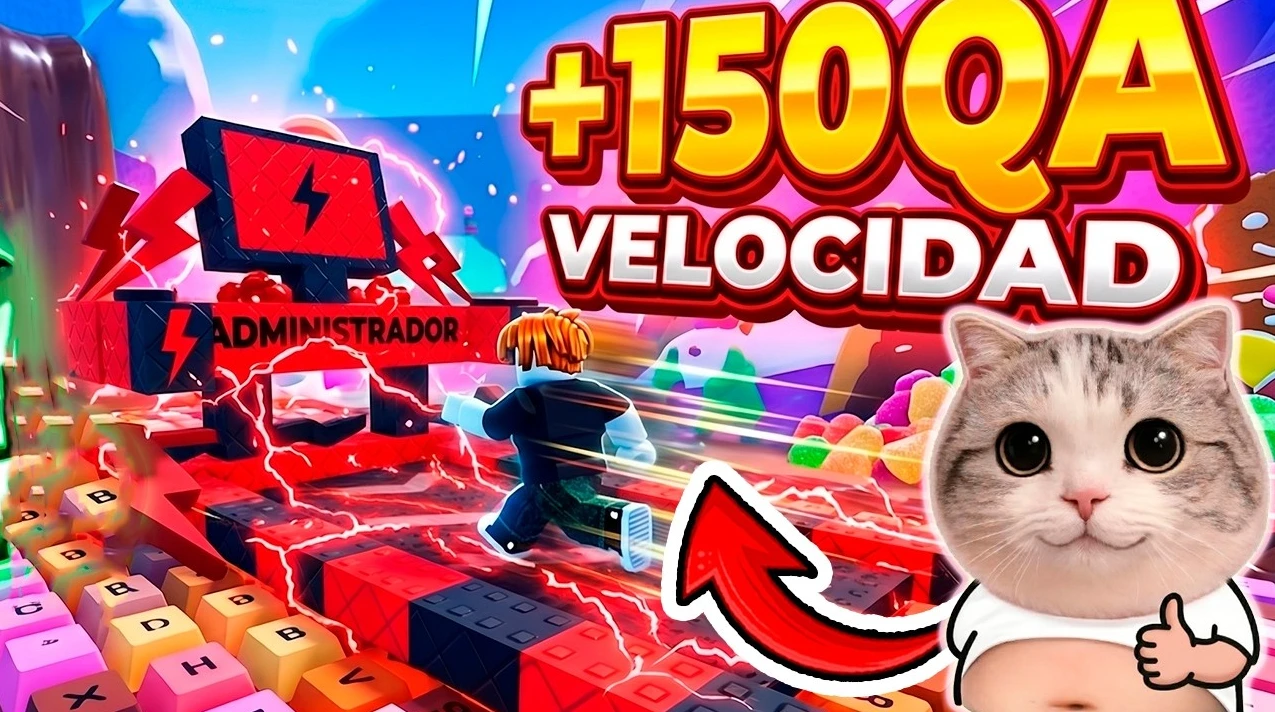 Caminadora Admin +150QA Velocidad Escapa del Teclado